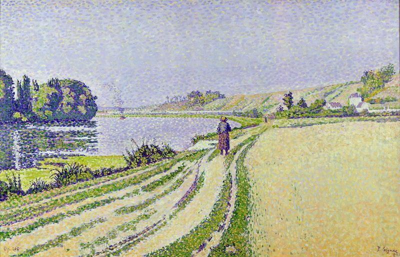 Paul Signac Herblay, La River china oil painting image